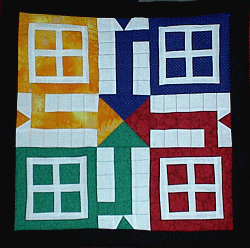 Quilted ludo board